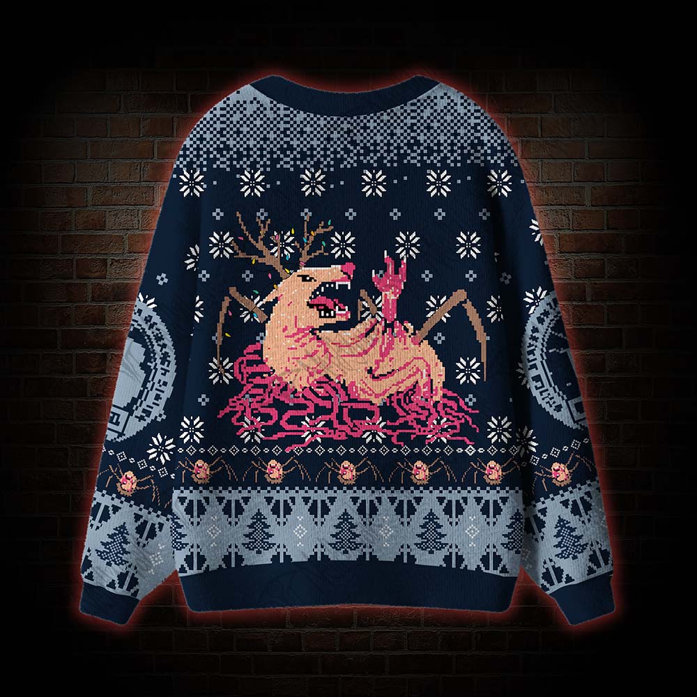 Man is The Warmest Place to Hide Cardigan Sweater