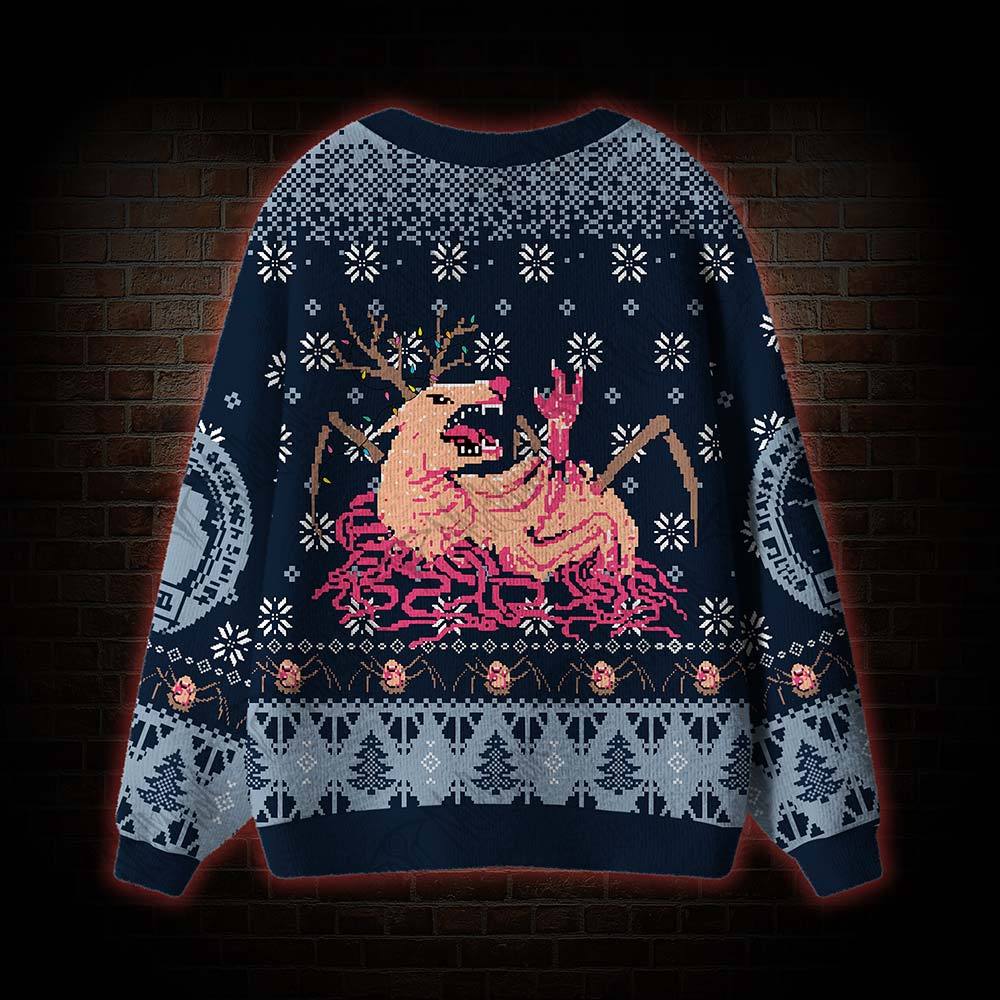 Man is The Warmest Place to Hide Cardigan Sweater