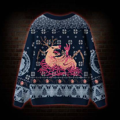 Man is The Warmest Place to Hide Cardigan Sweater