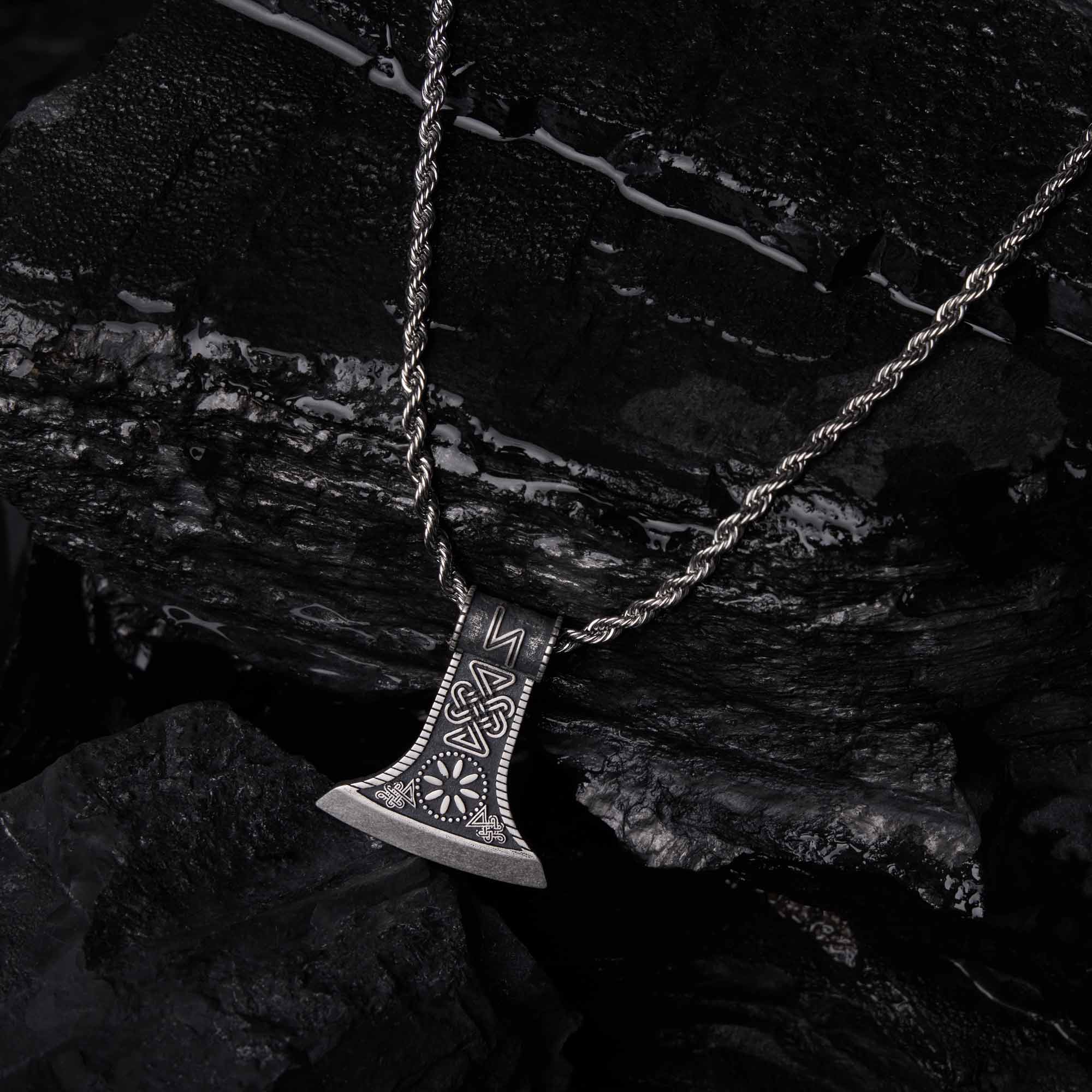 Viking Ax Necklace