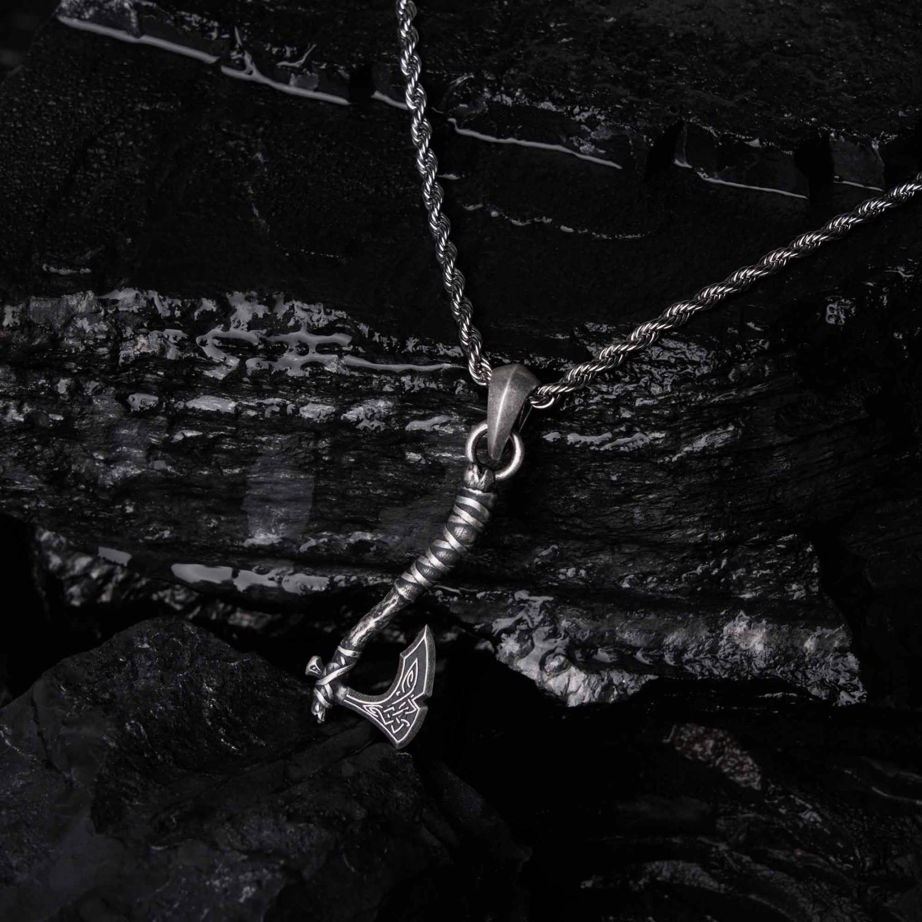 Viking Battle Ax Necklace