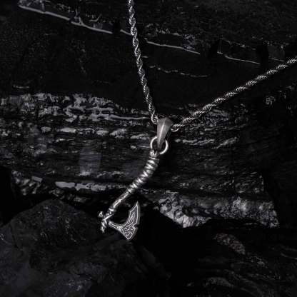 Viking Battle Ax Necklace