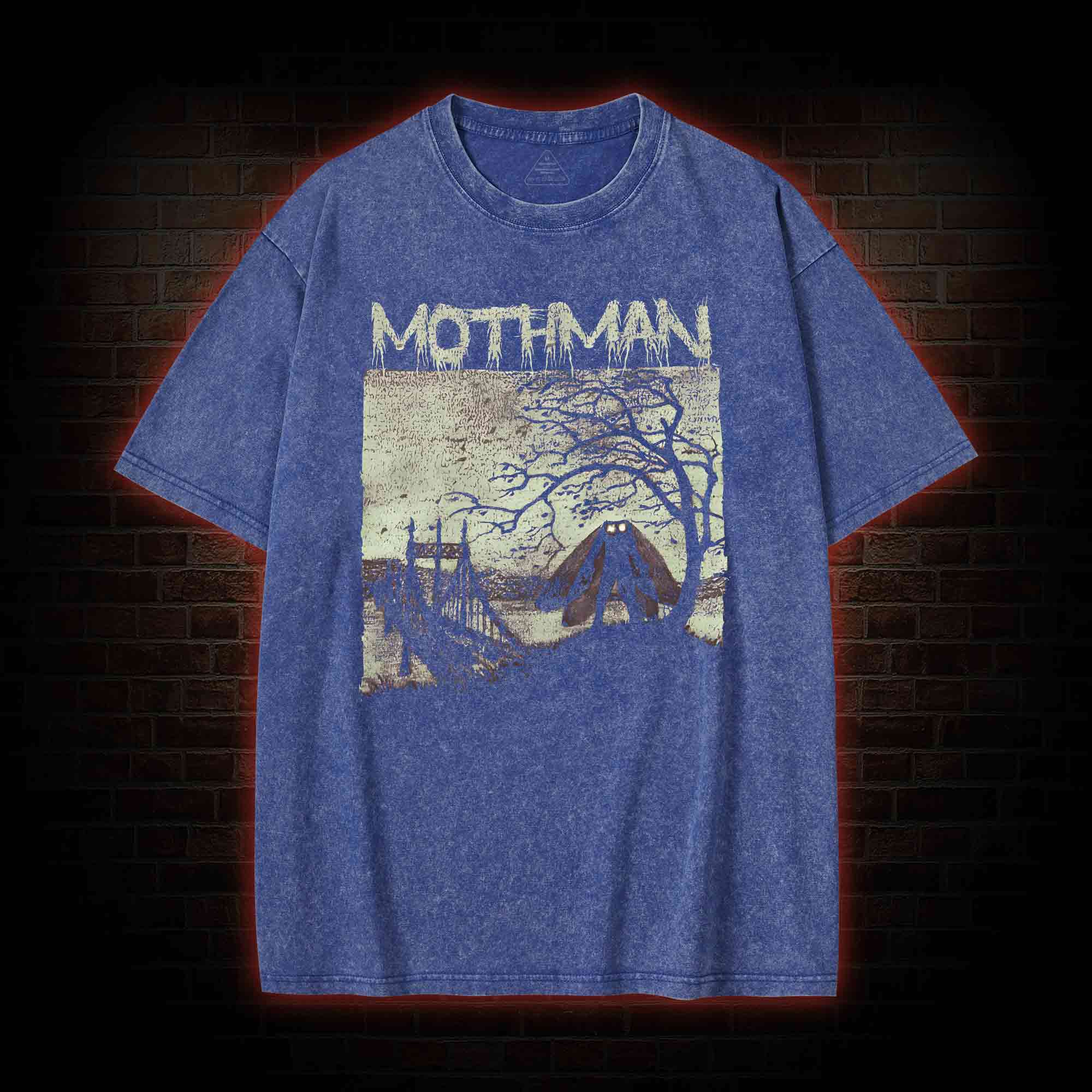 Mothman Bridge Washed T-shirt
