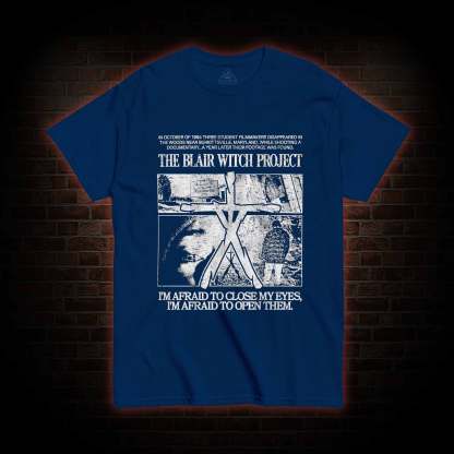 I'm Afrid to Close My Eyes Retro T-shirt