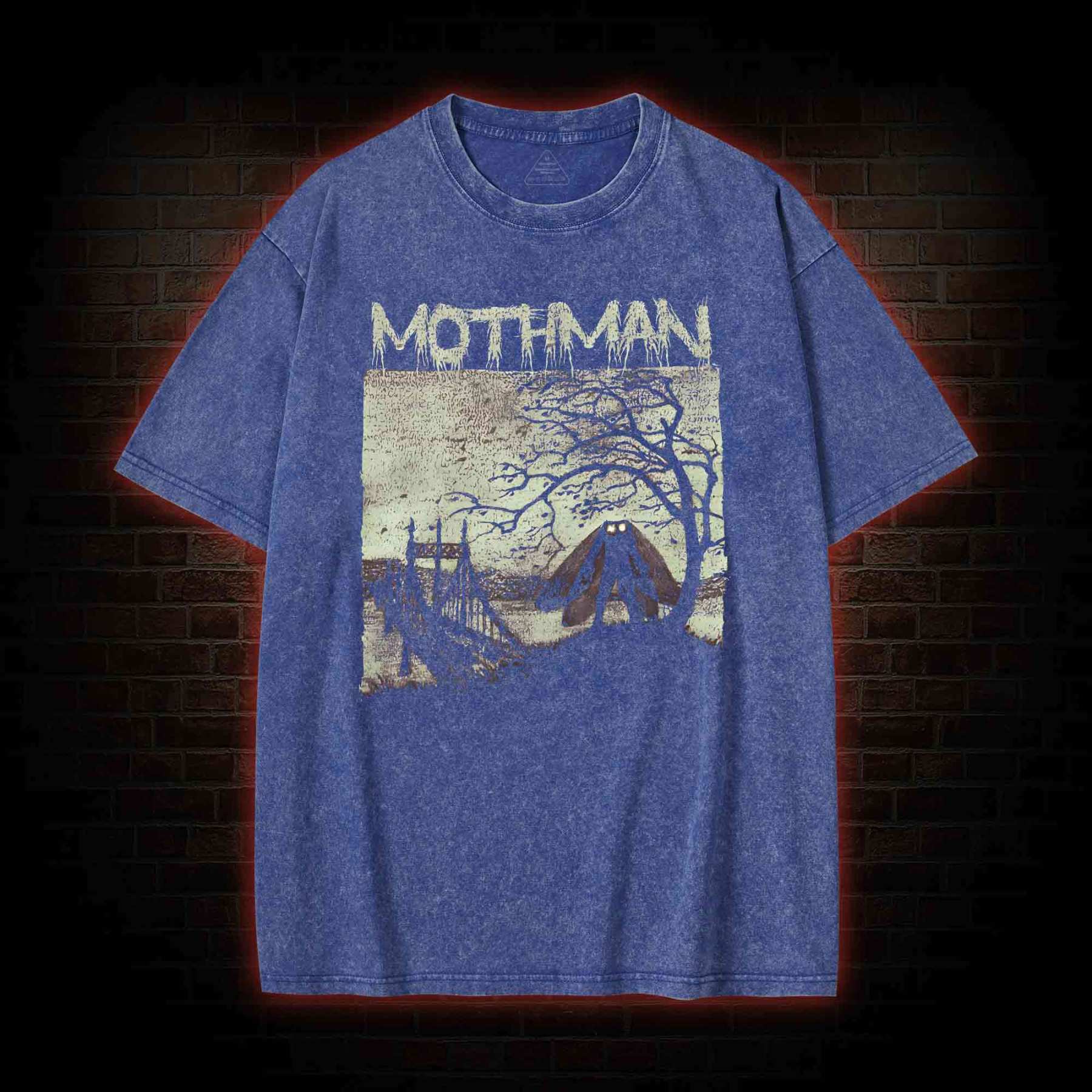 Mothman Bridge Washed T-shirt