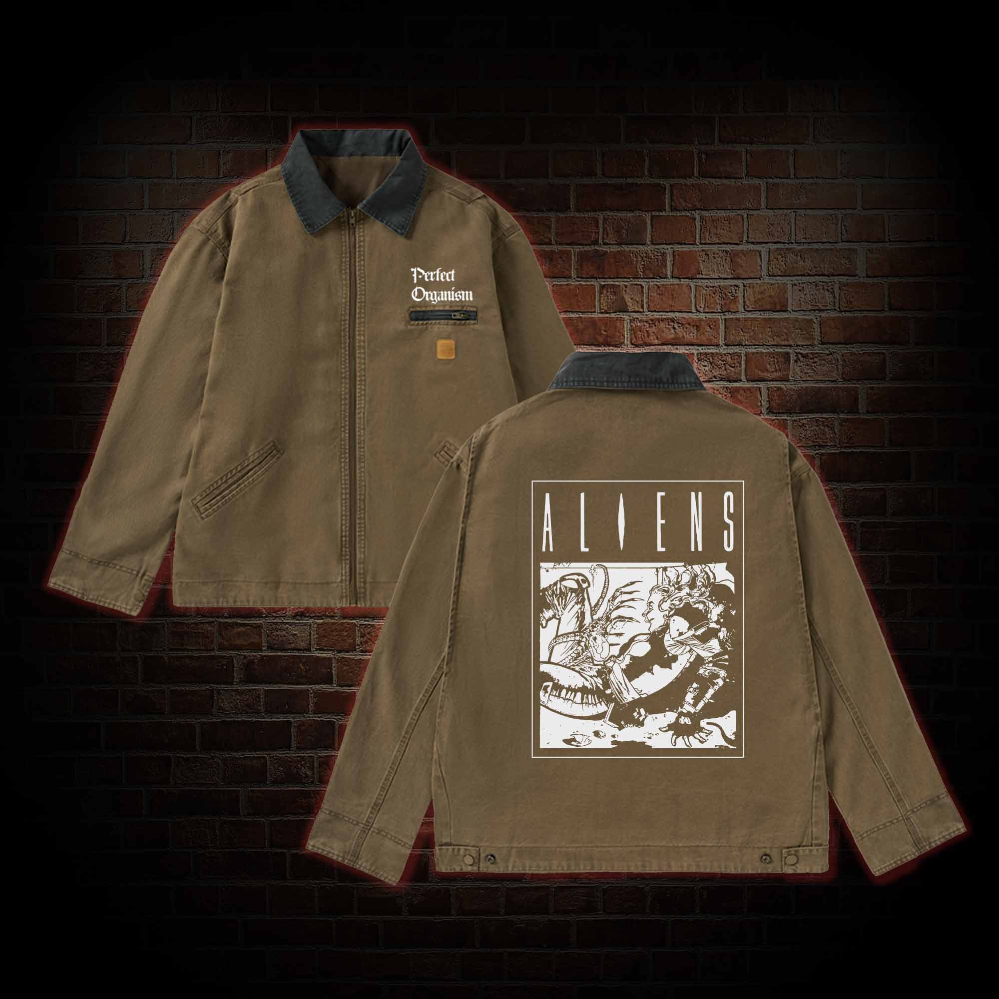Alien Perfect Organism Horror Classic Jacket