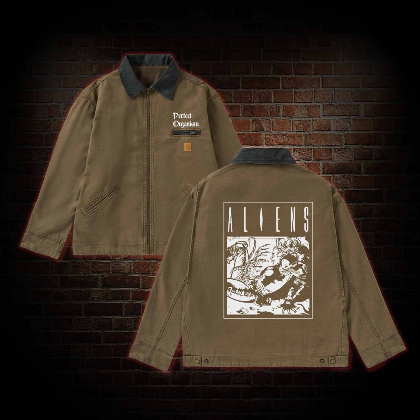 Alien Perfect Organism Horror Classic Jacket