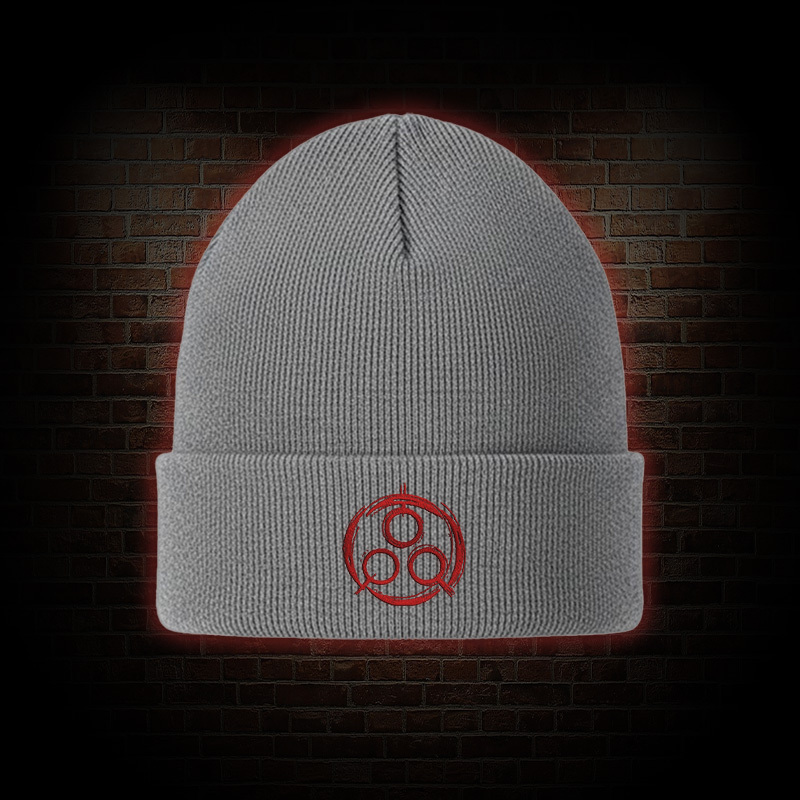 Halo Embroidered Beanie
