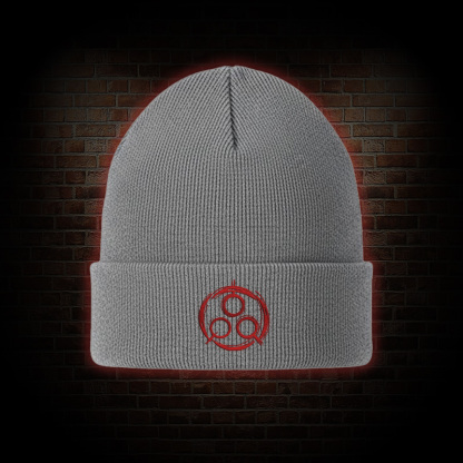 Halo Embroidered Beanie