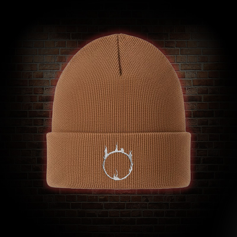 Accursed Undead Embroidered Beanie