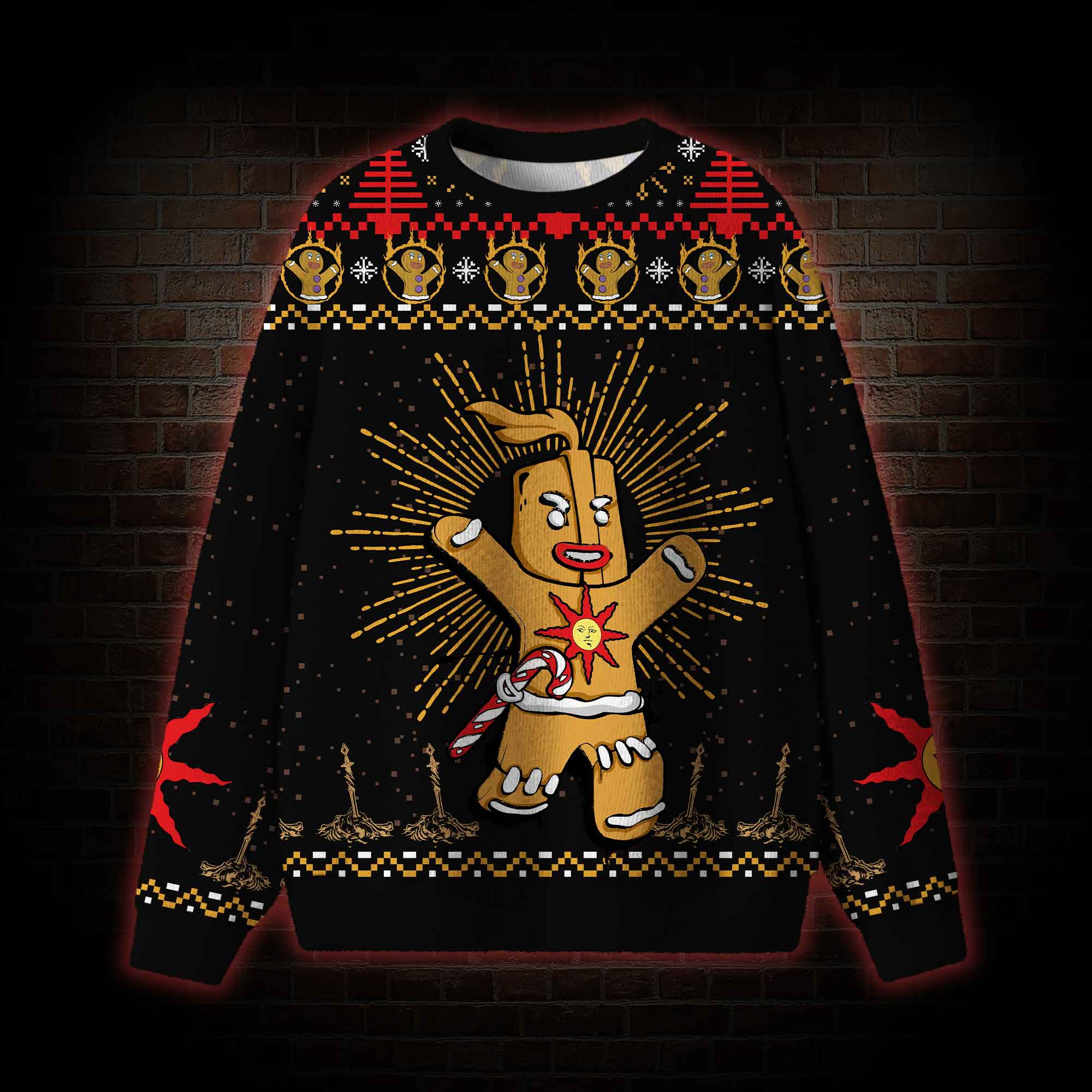 Praise the Sun Ugly Sweatshirts