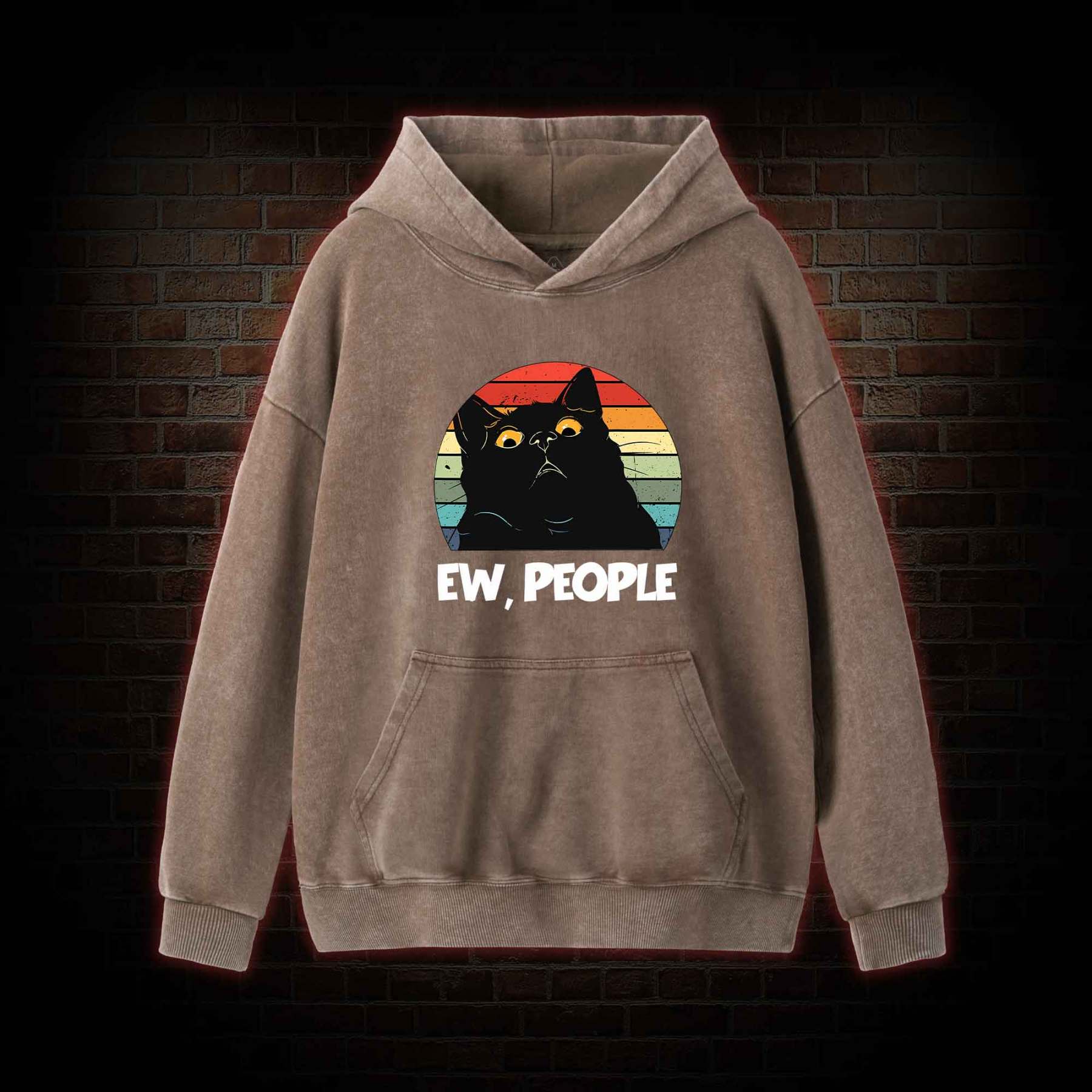 Ew People Washed Hoodie