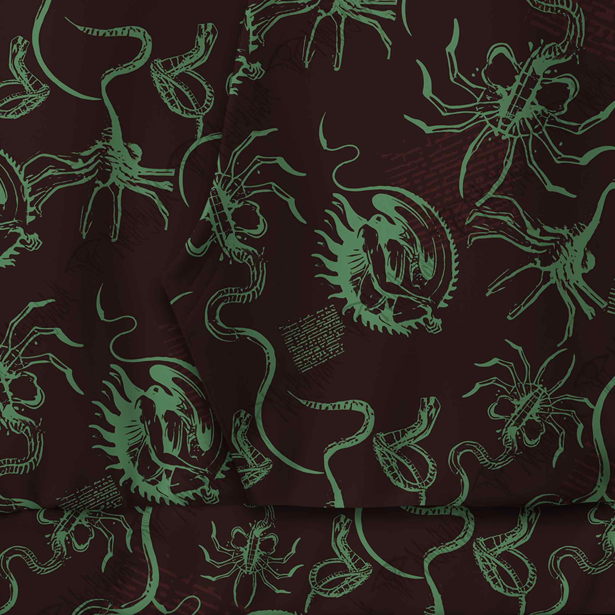 Alien Delivery Guy All Over Print Scuba Hoodie