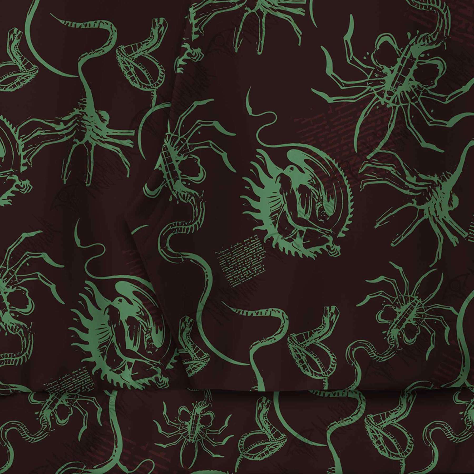 Alien Delivery Guy All Over Print Scuba Hoodie