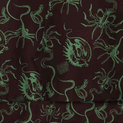 Alien Delivery Guy All Over Print Scuba Hoodie