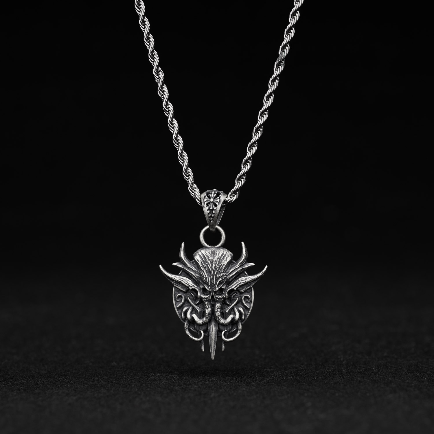 Cthulhu Sculptural Necklace