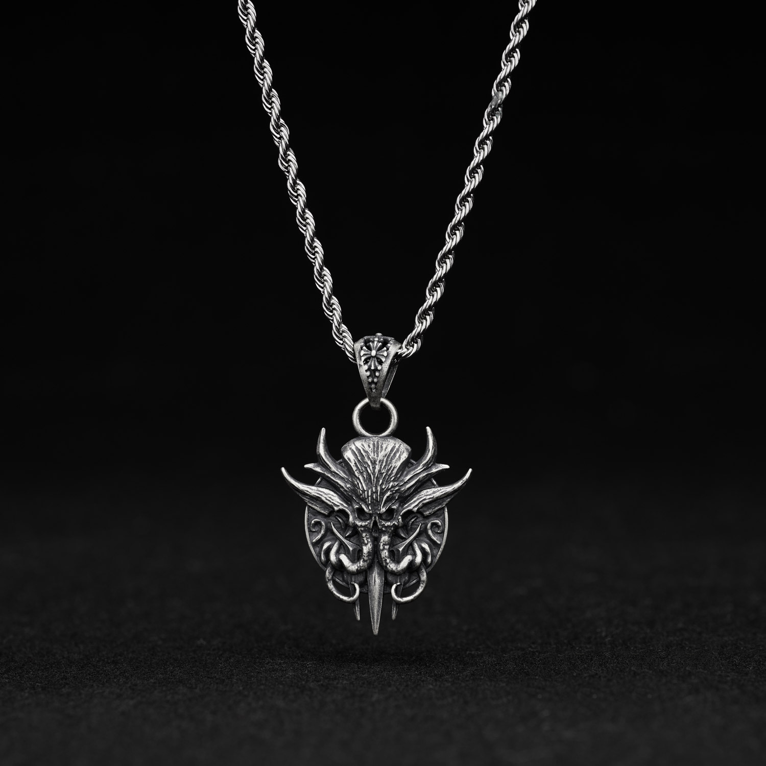 Cthulhu Sculptural Necklace