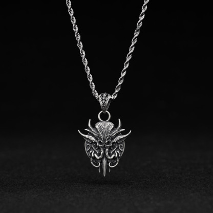 Cthulhu Sculptural Necklace