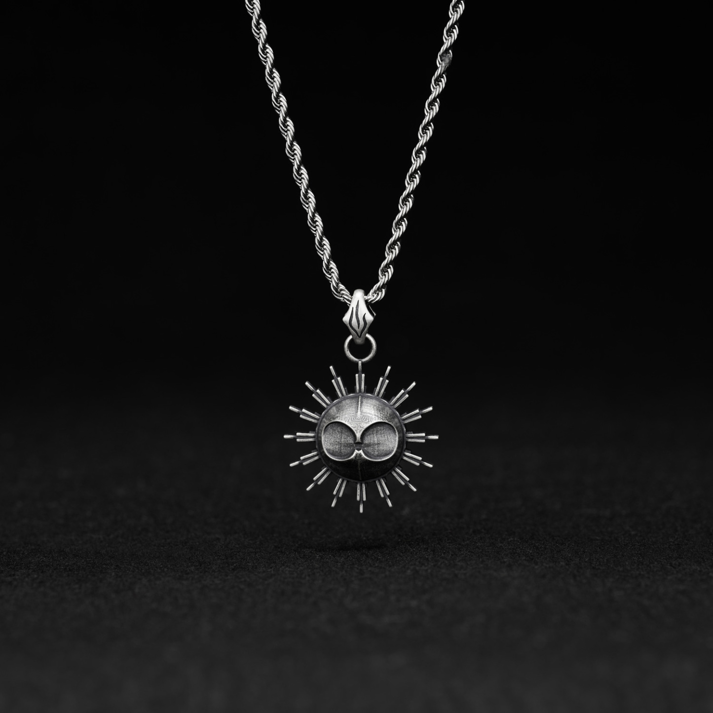 Master of Sky Sea and Naps Sculptural Necklace