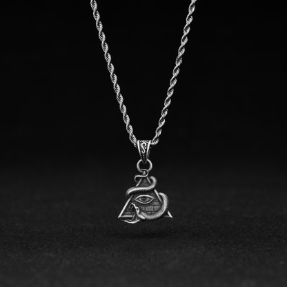 All Seeing Eye Sculptural Necklace