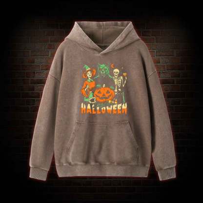 Long Live Halloween Washed Hoodie