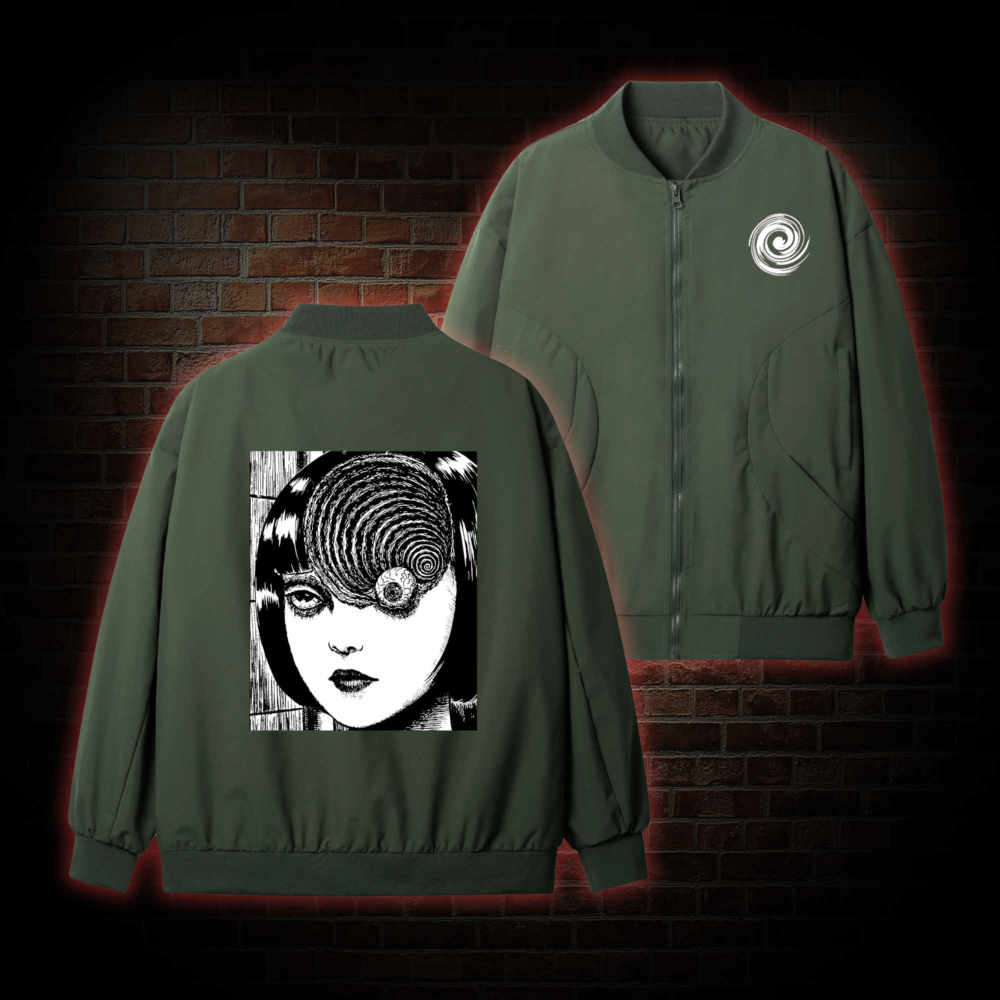 Horror Eyeball Pilot Jacket