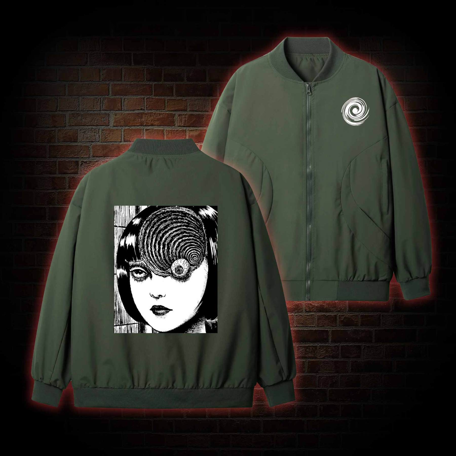 Horror Eyeball Pilot Jacket