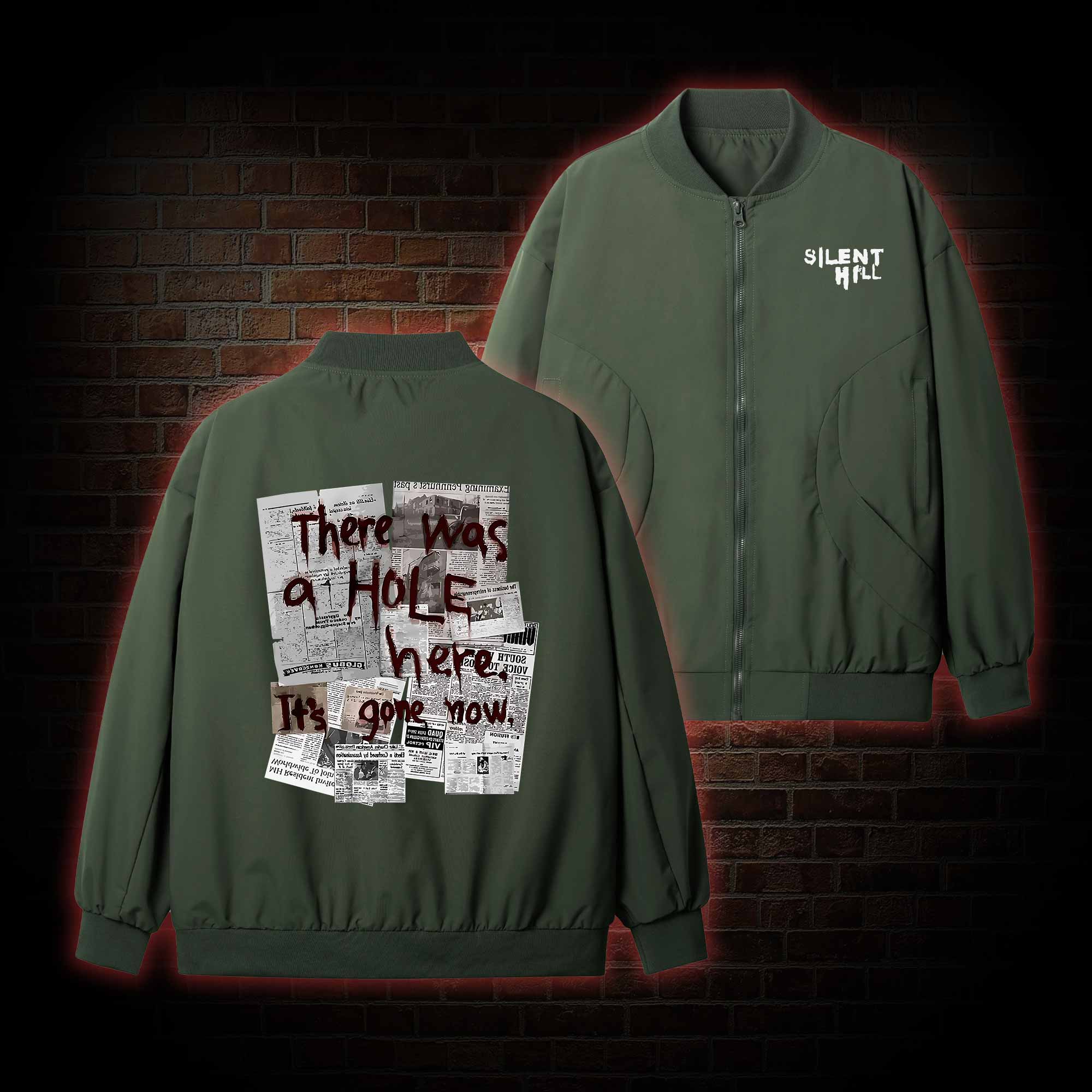 There was A Hole Pilot Jacket