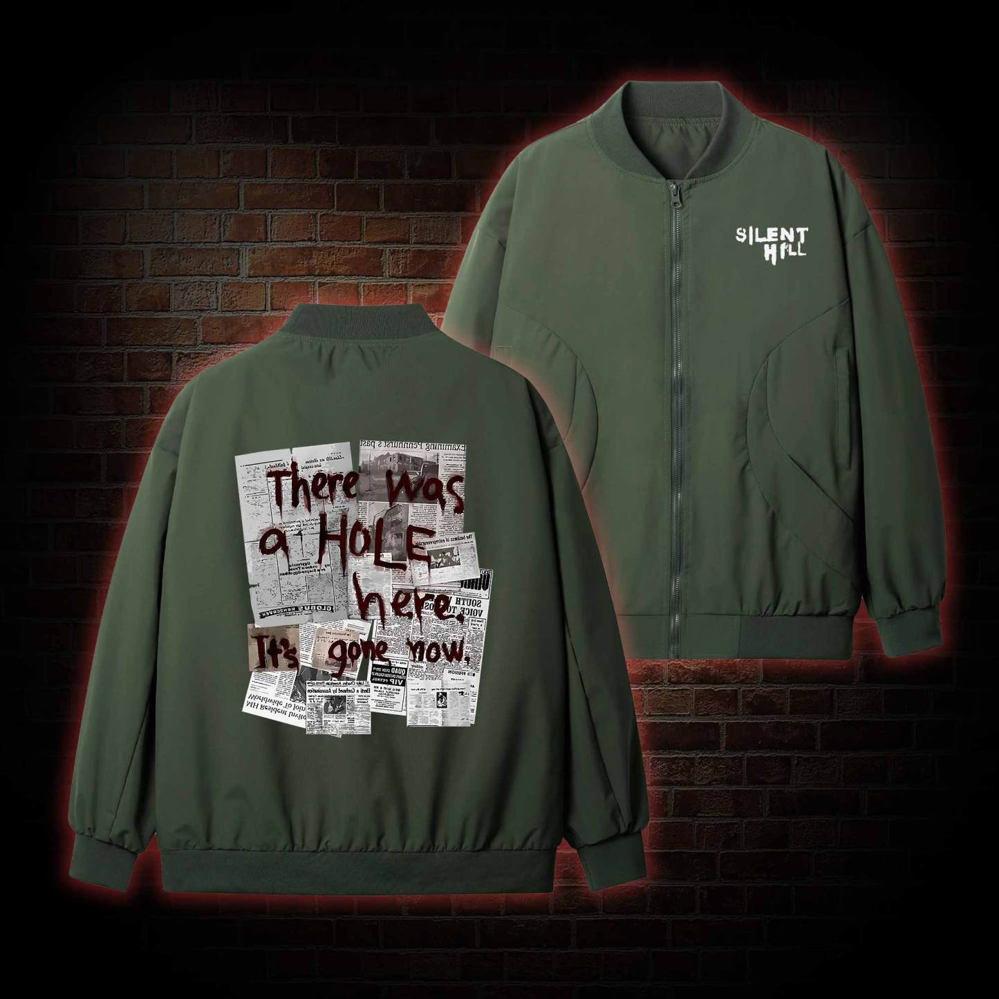 There was A Hole Pilot Jacket