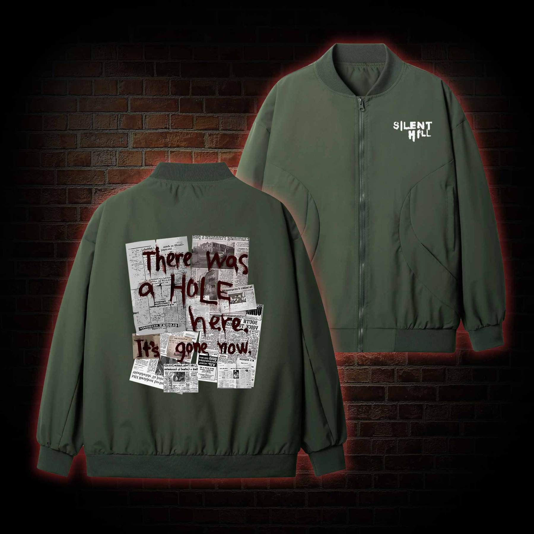 There was A Hole Pilot Jacket