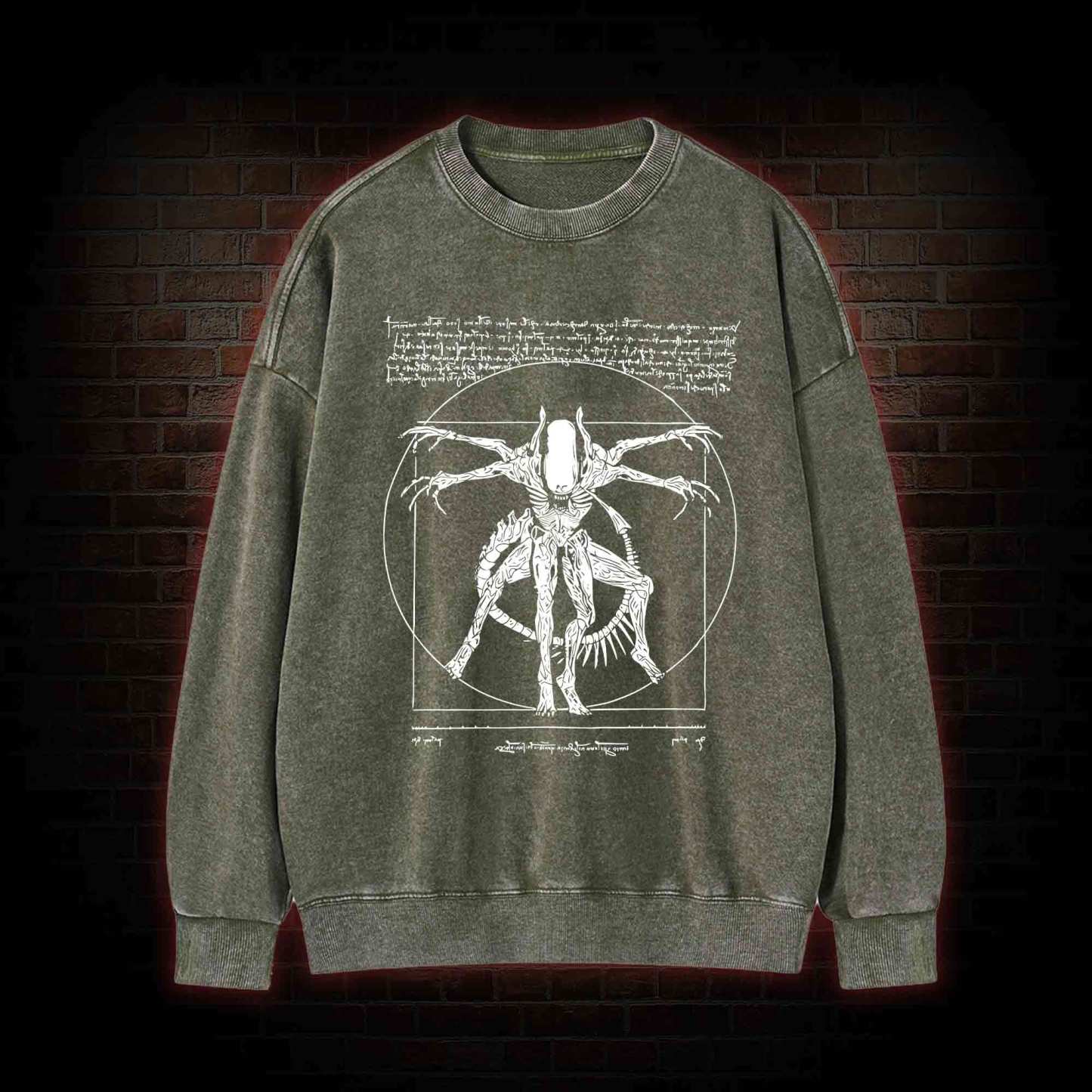 Alien Washed Sweatshirt