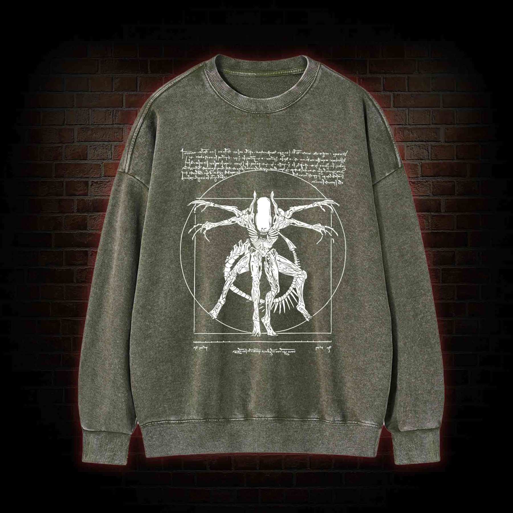 Alien Washed Sweatshirt