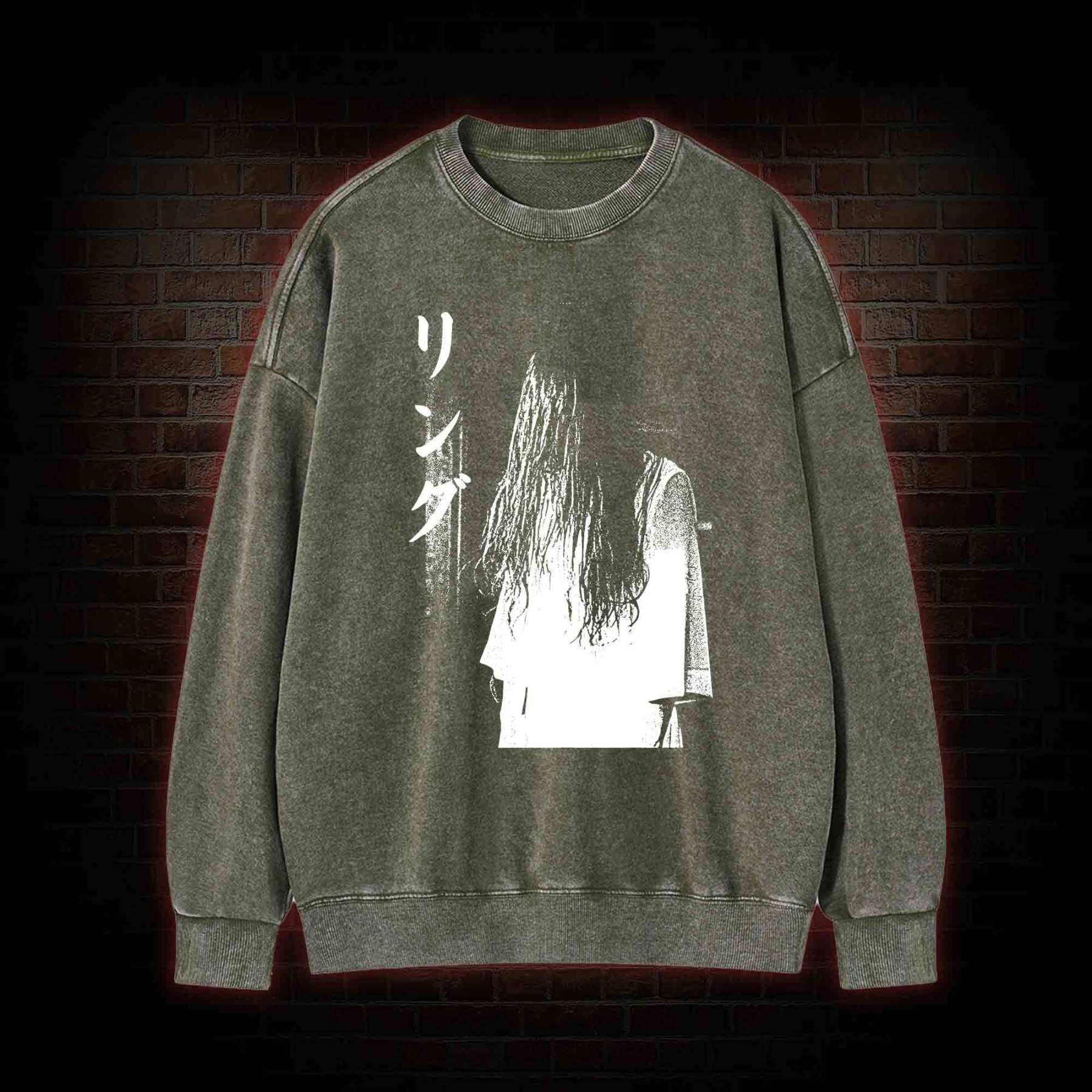 Vintage Ghost Washed Sweatshirt