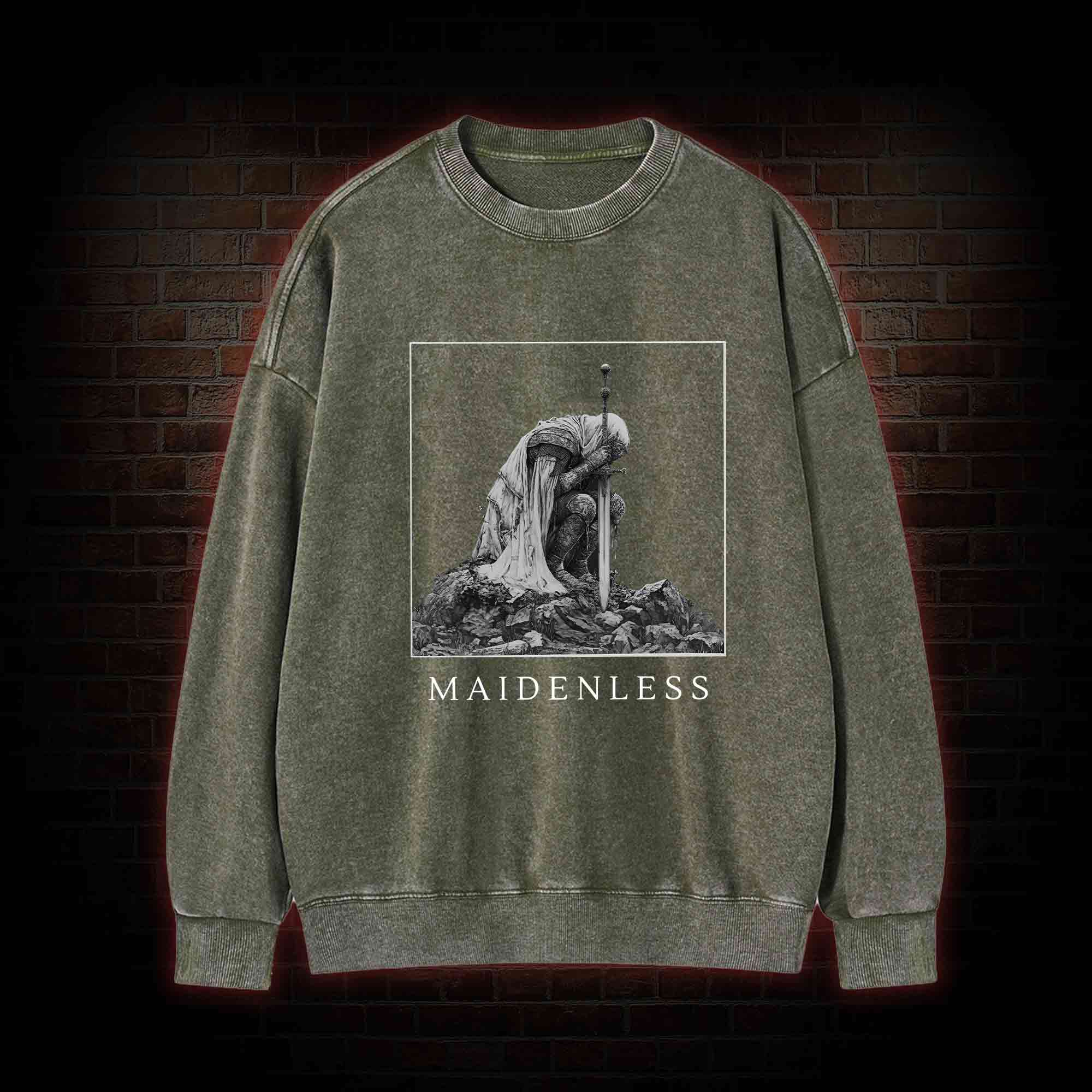Maidenless Washed Sweatshirt