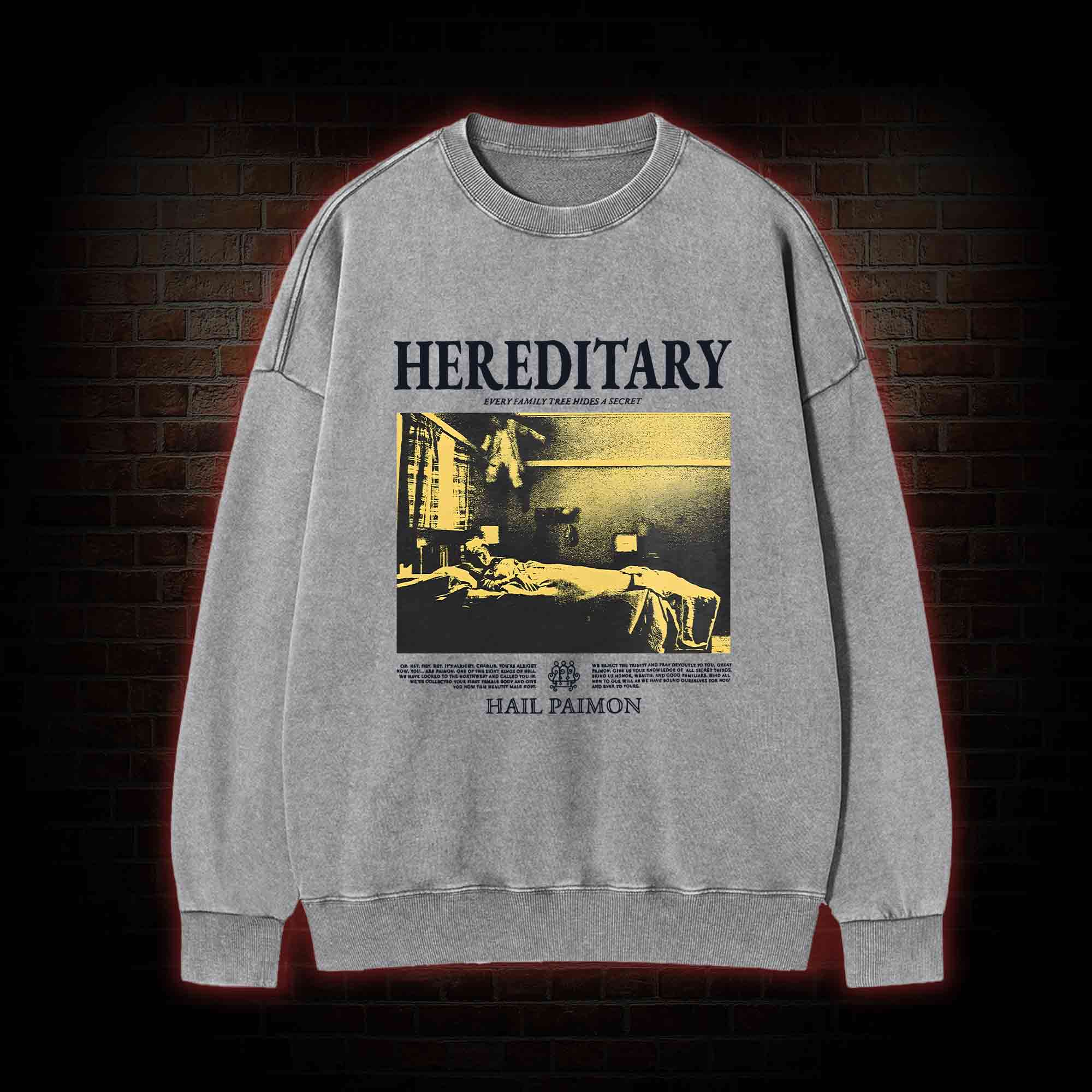 Every Family Tree Hides A Secret Washed Sweatshirt