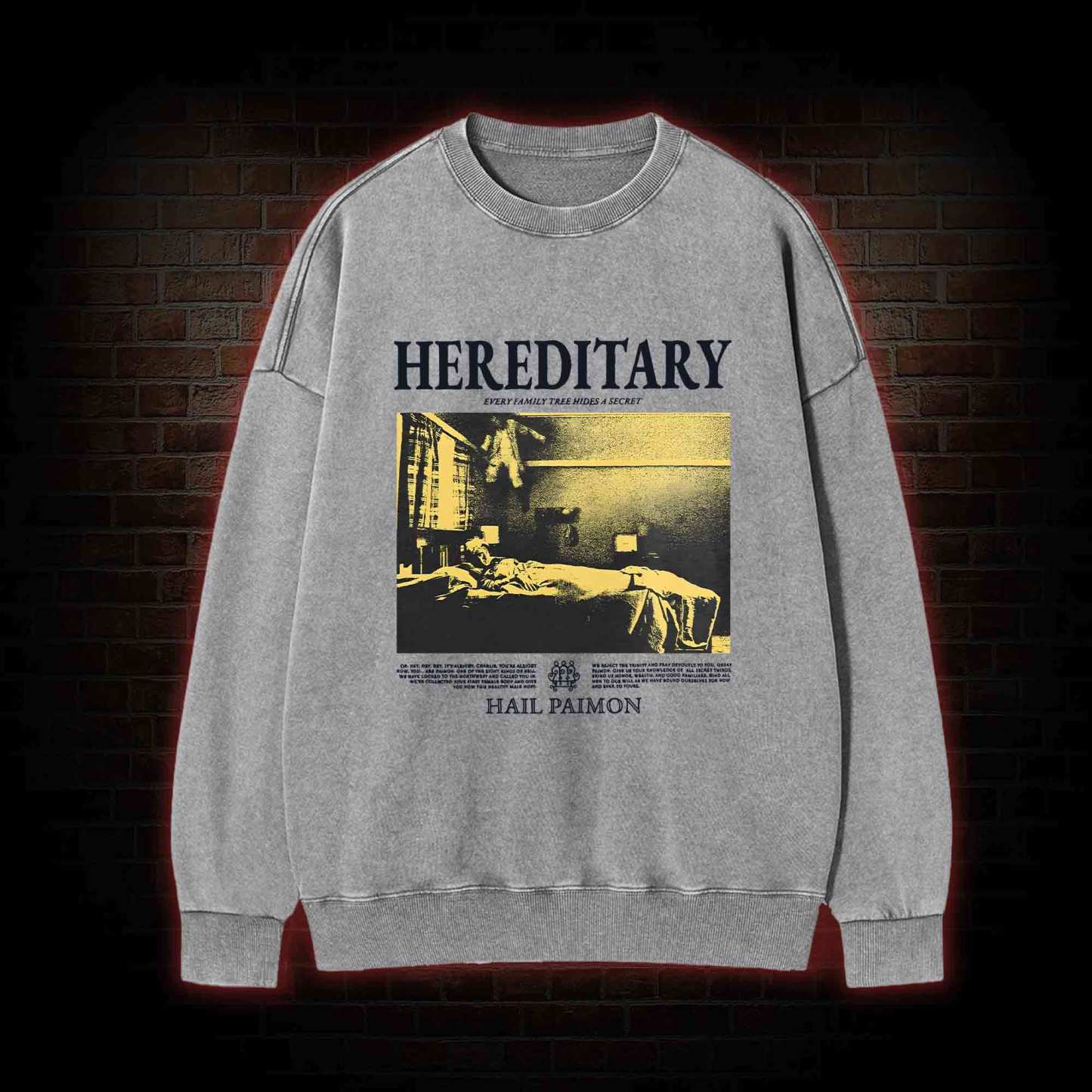 Every Family Tree Hides A Secret Washed Sweatshirt