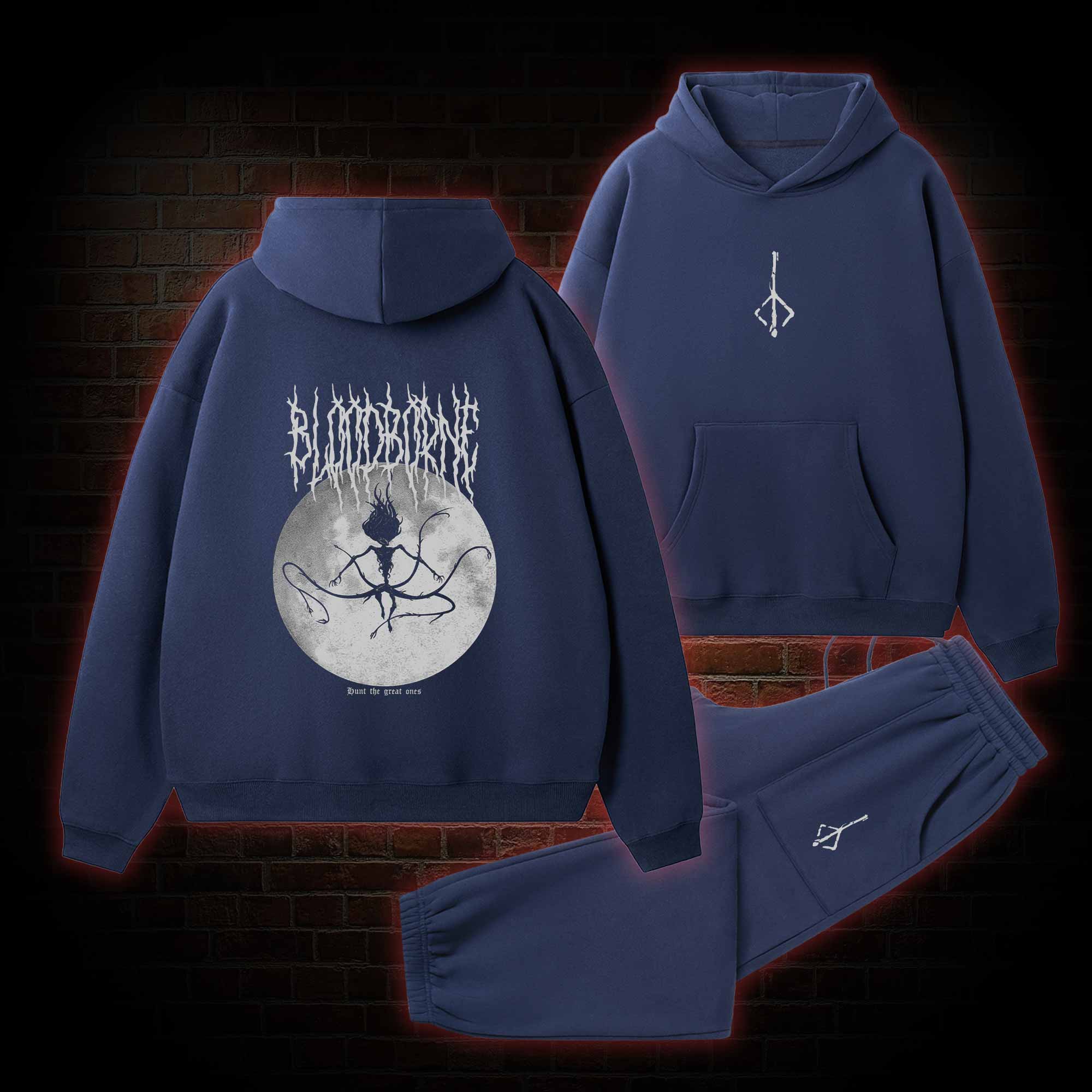 Hunt The Great Ones Fleece Hoodie Set