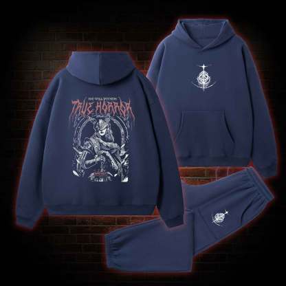 True Horror Vintage Fleece Hoodie Set