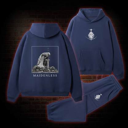 Maidenless Fleece Hoodie Set