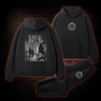 Pyramid Head Vintage Fleece Hoodie Set
