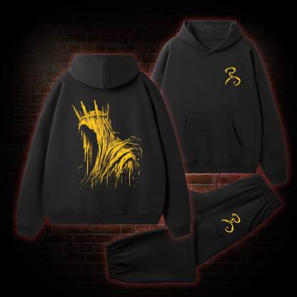 The King in Yellow Cthulhu Fleece Hoodie Set