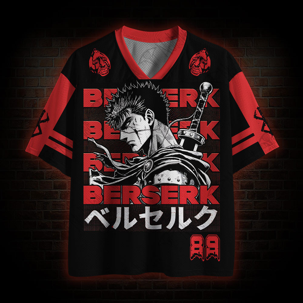 Black Swordsman Mesh Jersey