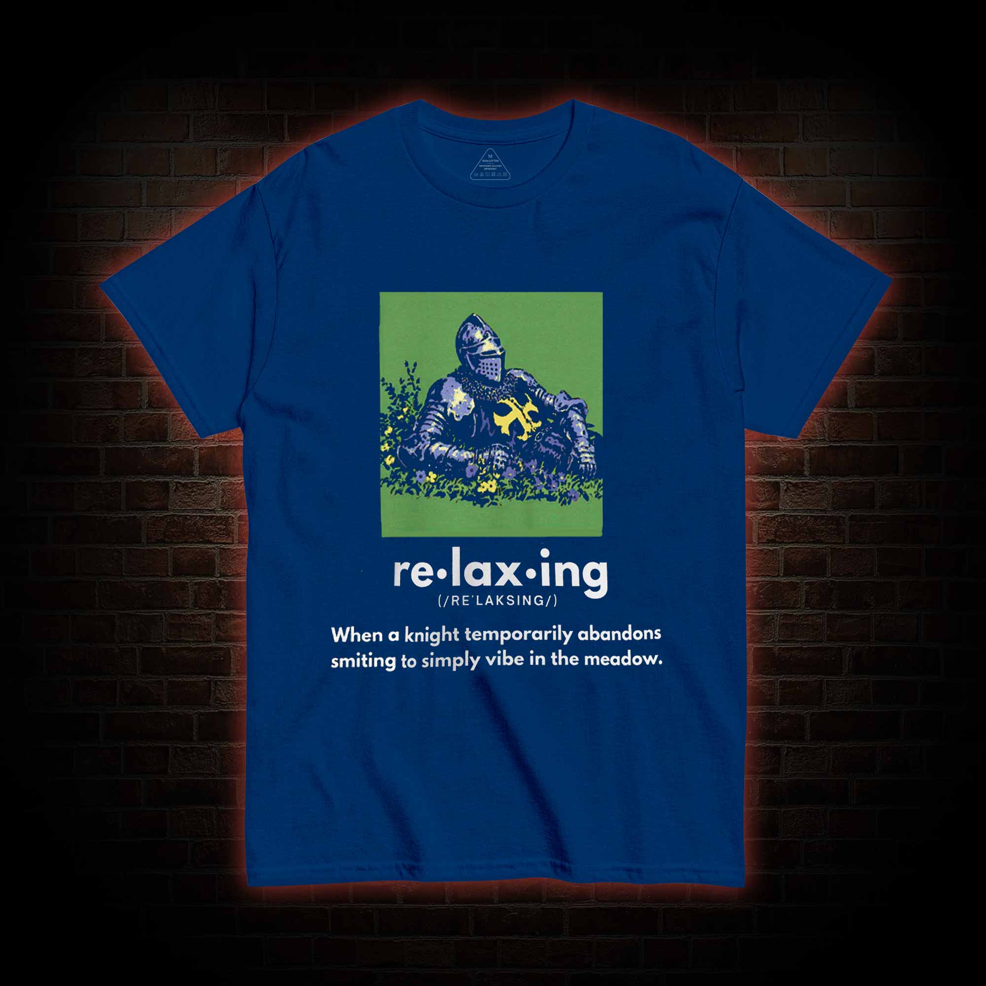 Relaxing Knight T-shirt