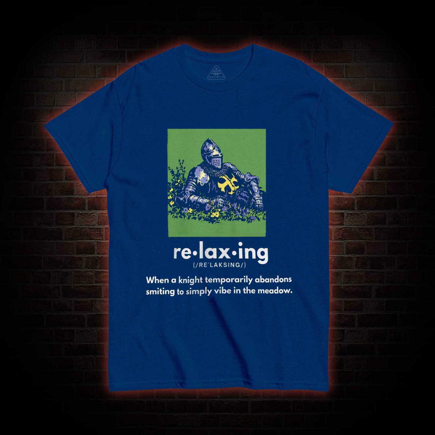 Relaxing Knight T-shirt