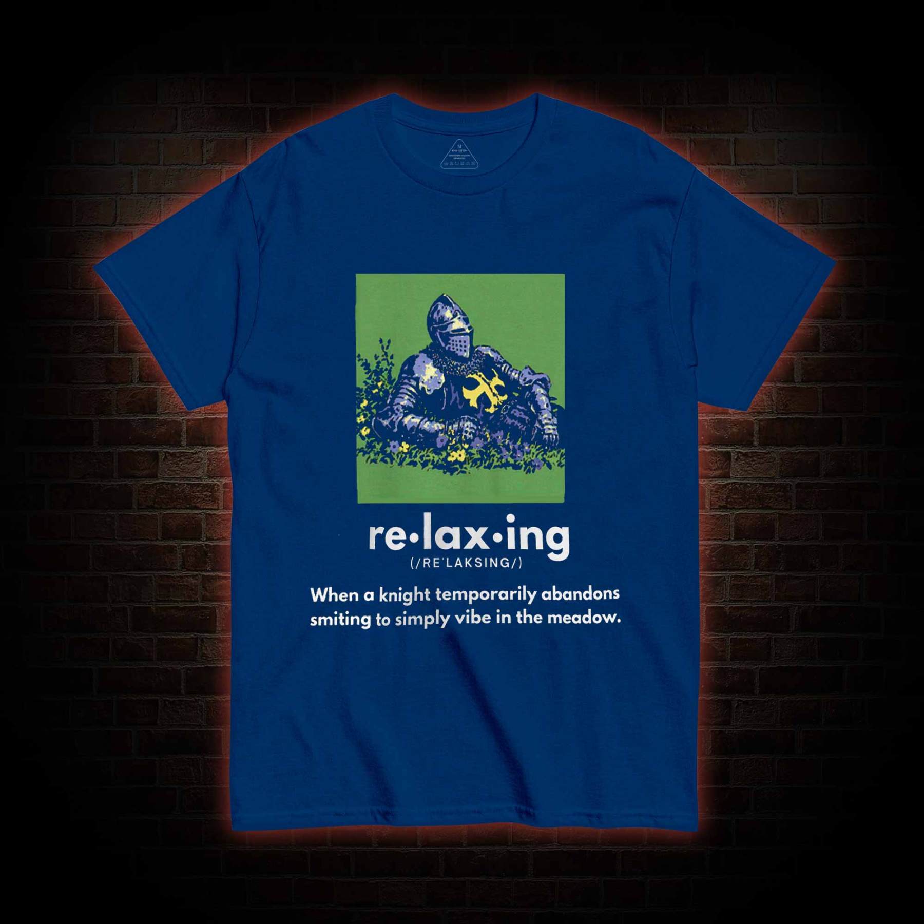 Relaxing Knight T-shirt
