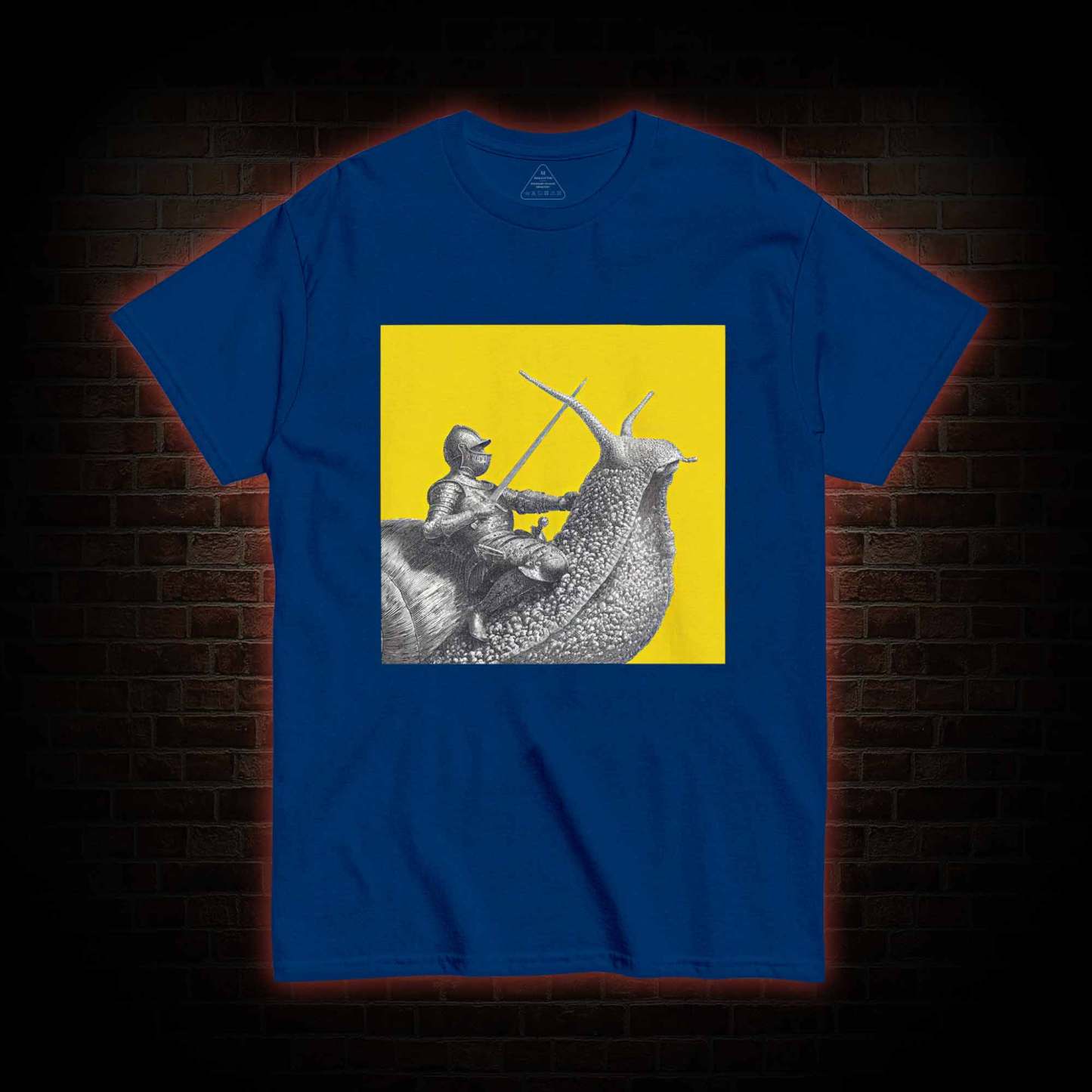 Vintage Snail Knight T-shirt