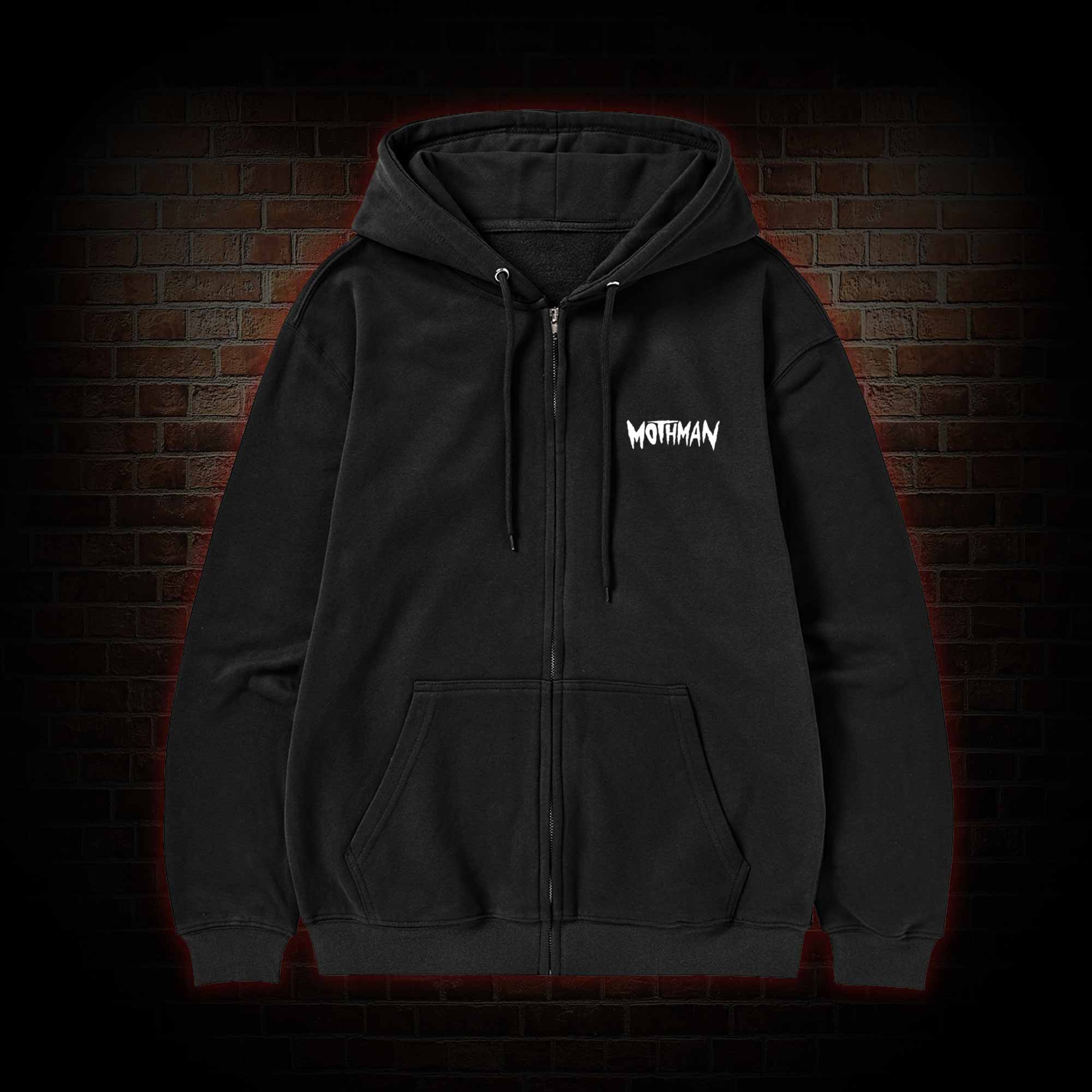 Mothman Zipper Hoodie