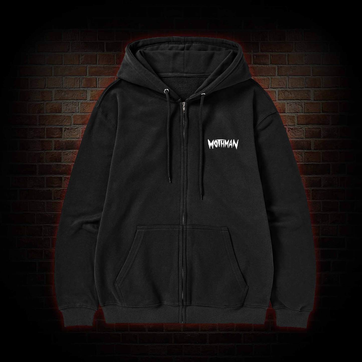 Mothman Zipper Hoodie