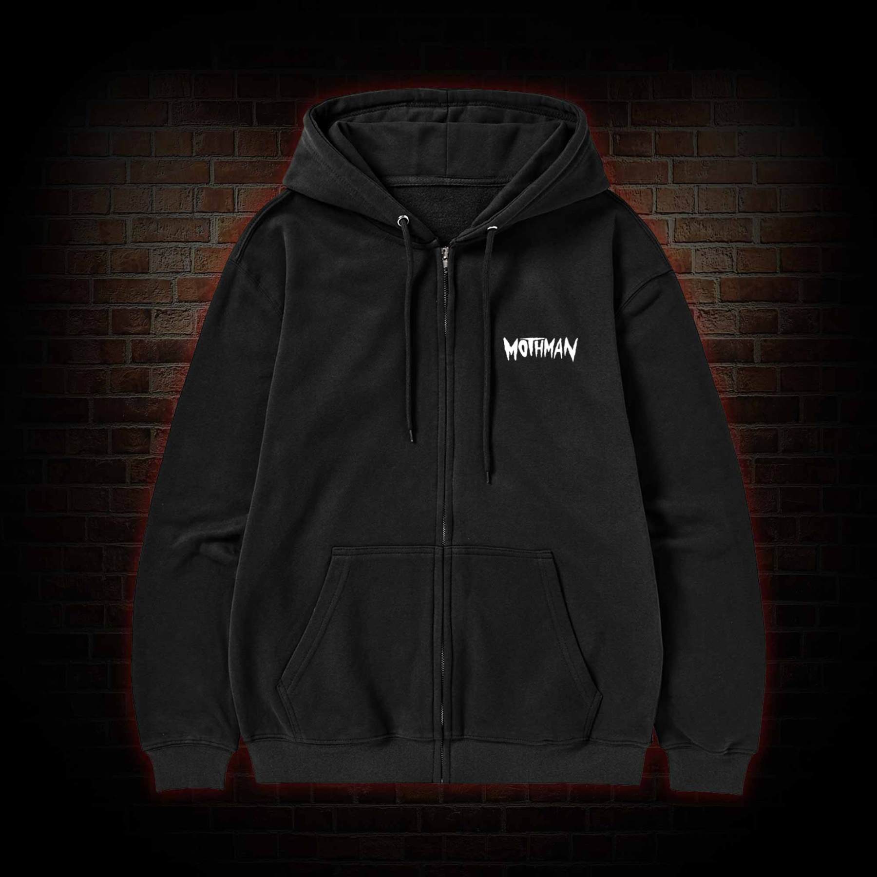 Mothman Zipper Hoodie