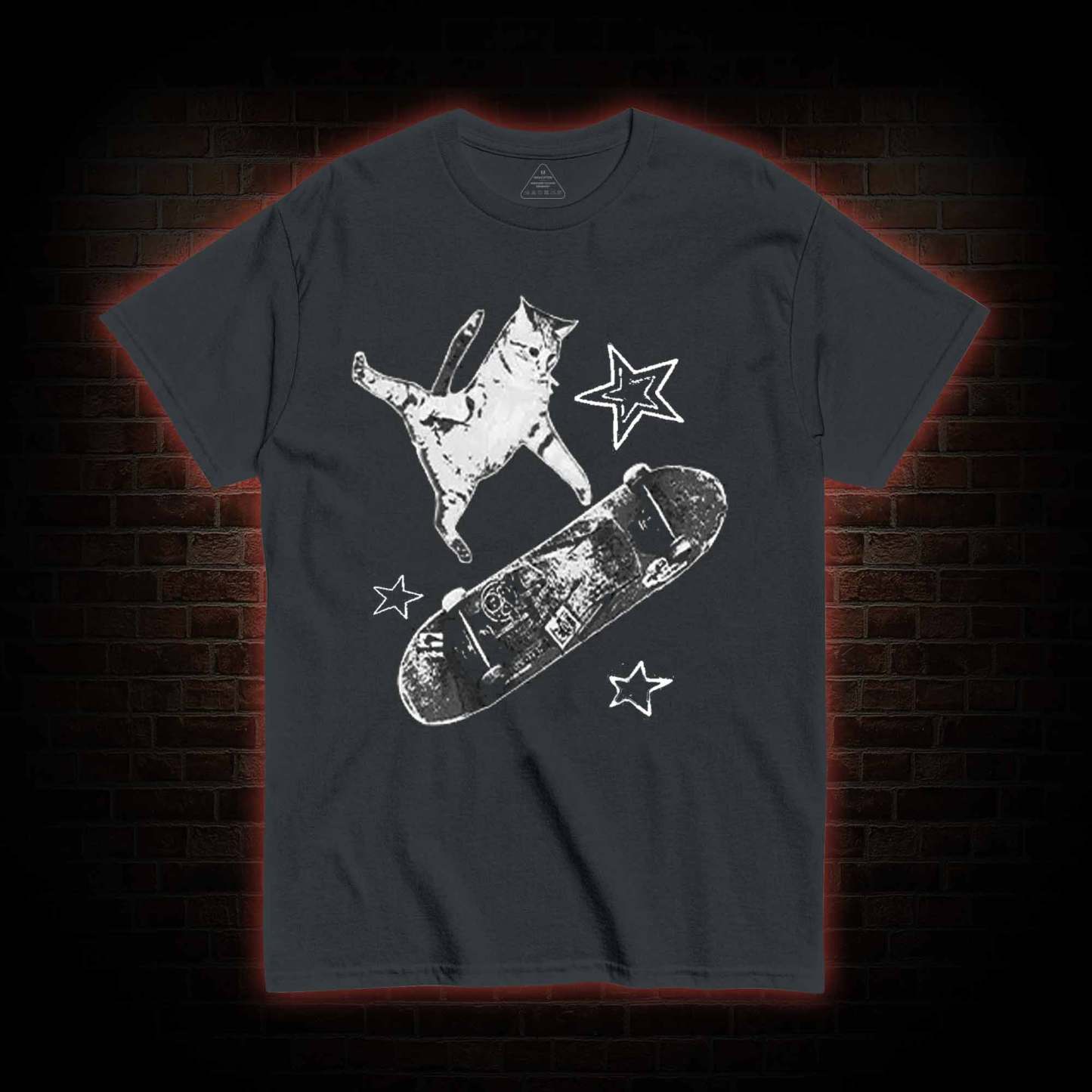 Skateboard Cat T-shirt